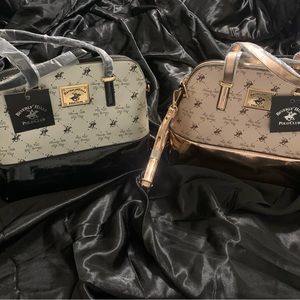 New w/ tags. Conforms to cross body. Rosegold has marks on back, not noticeable.